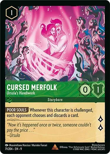 Cursed Merfolk - Ursula's Handiwork - Cold Foil