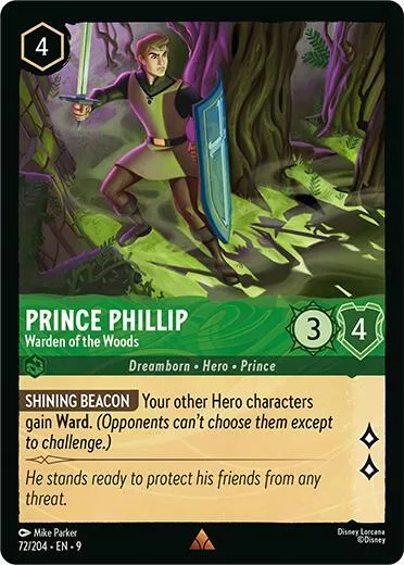 Prince Phillip - Warden of the Woods - Cold Foil