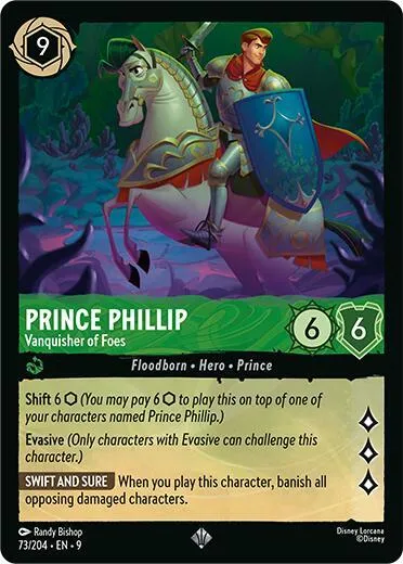 Prince Phillip - Vanquisher of Foes - Cold Foil