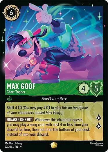 Max Goof - Chart Topper - Cold Foil