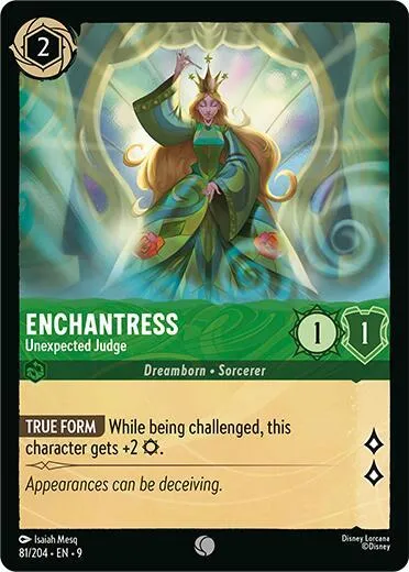Enchantress - Unexpected Judge - Cold Foil
