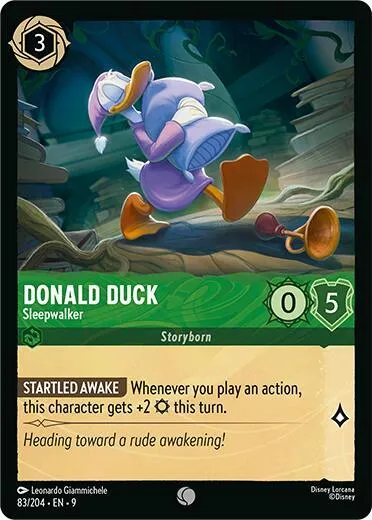 Donald Duck - Sleepwalker - Cold Foil