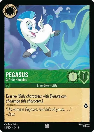 Pegasus - Gift for Hercules - Cold Foil