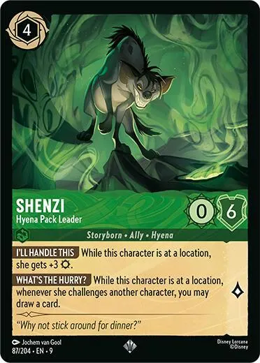 Shenzi - Hyena Pack Leader - Cold Foil