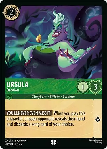 Ursula - Deceiver - Cold Foil
