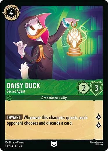 Daisy Duck - Secret Agent - Cold Foil