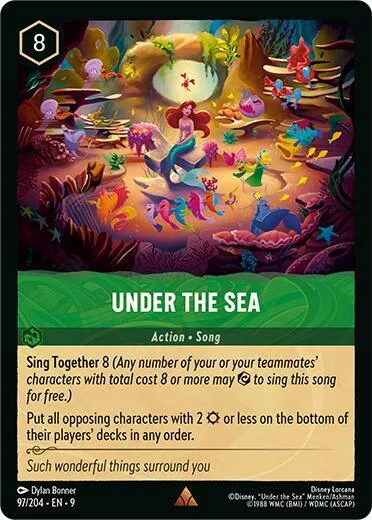 Under the Sea - Cold Foil