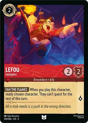 LeFou - Instigator - Cold Foil