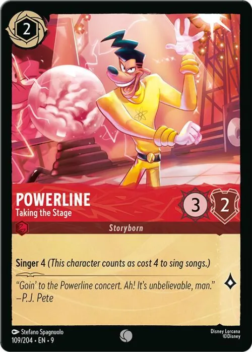 Powerline - Taking the Stage - Cold Foil
