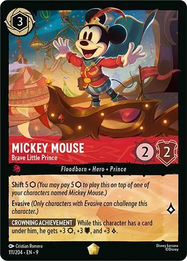 Mickey Mouse - Brave Little Prince - Cold Foil