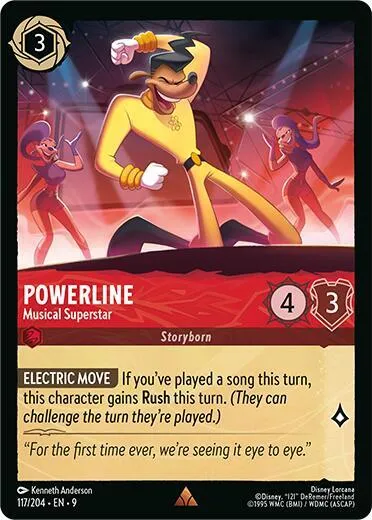 Powerline - Musical Superstar - Cold Foil