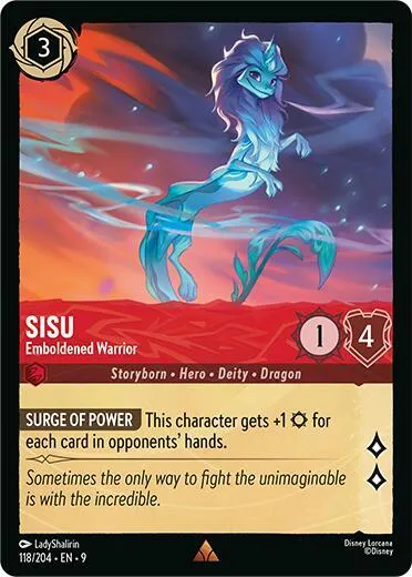 Sisu - Emboldened Warrior - Cold Foil