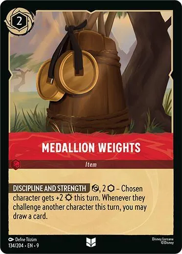 Medallion Weights - Cold Foil