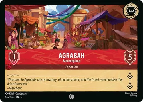 Agrabah - Marketplace - Cold Foil