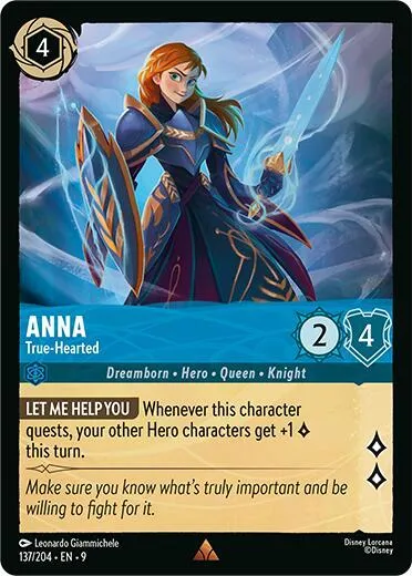 Anna - True-Hearted - Cold Foil