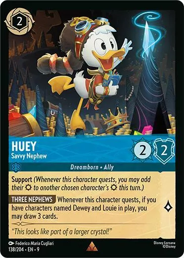 Huey - Savvy Nephew - Cold Foil