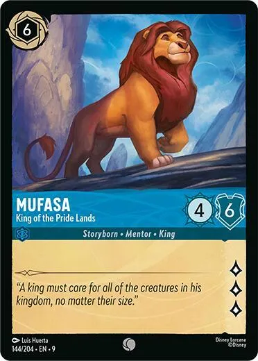 Mufasa - King of the Pride Lands - Cold Foil