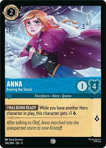 Anna - Braving the Storm - Cold Foil
