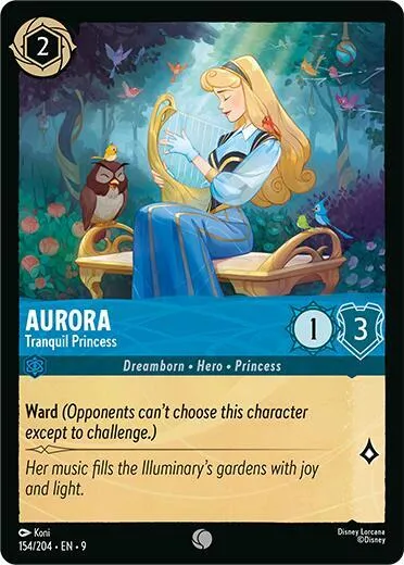 Aurora - Tranquil Princess - Cold Foil