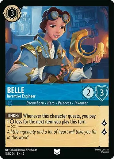 Belle - Inventive Engineer - Cold Foil