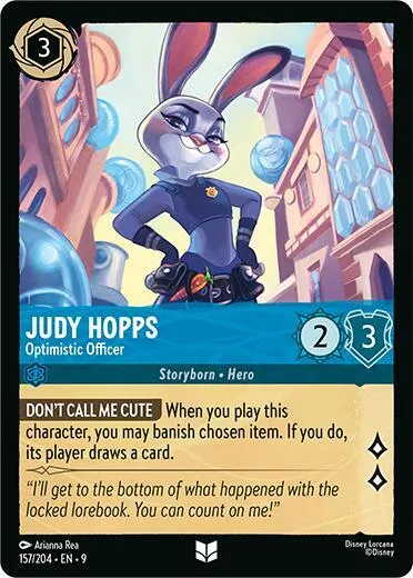 Judy Hopps - Optimistic Officer - Cold Foil