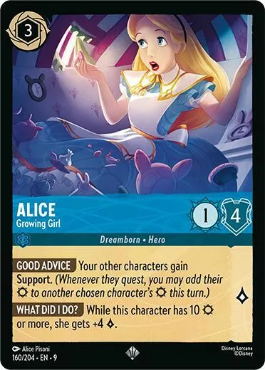 Alice - Growing Girl - Cold Foil