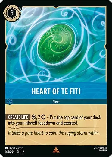Heart of Te Fiti - Cold Foil