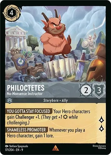 Philoctetes - No-Nonsense Instructor - Cold Foil