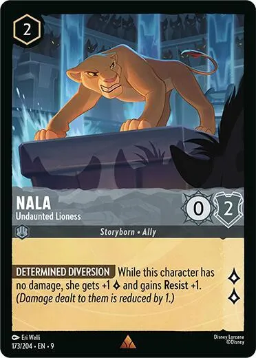 Nala - Undaunted Lioness - Cold Foil
