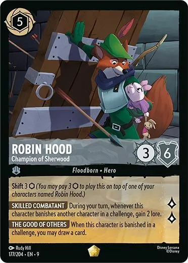 Robin Hood - Champion of Sherwood - Cold Foil