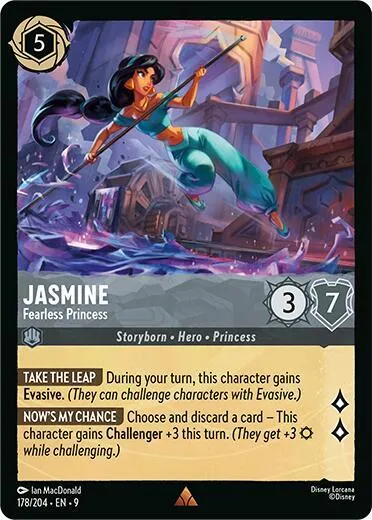 Jasmine - Fearless Princess - Cold Foil