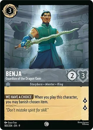 Benja - Guardian of the Dragon Gem - Cold Foil