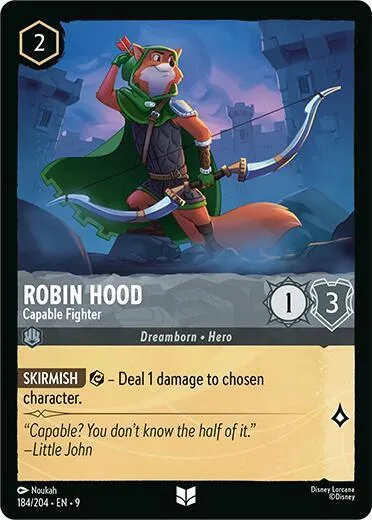 Robin Hood - Capable Fighter