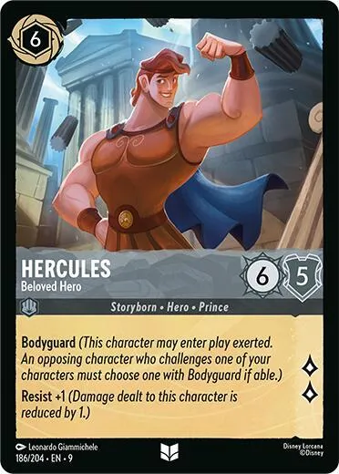 Hercules - Beloved Hero - Cold Foil
