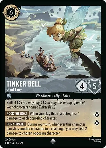 Tinker Bell - Giant Fairy - Cold Foil