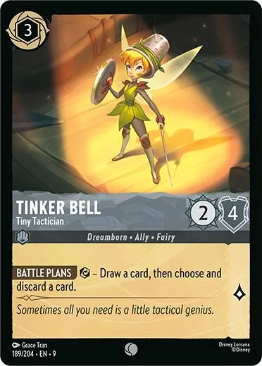 Tinker Bell - Tiny Tactician - Cold Foil