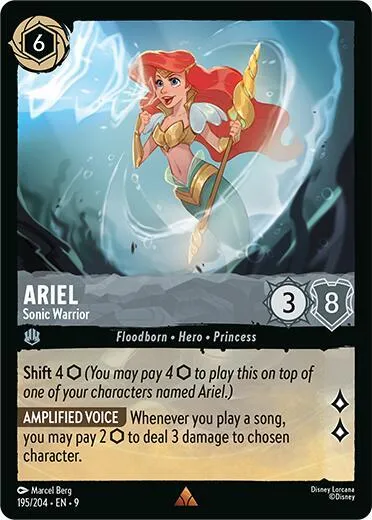 Ariel - Sonic Warrior - Cold Foil