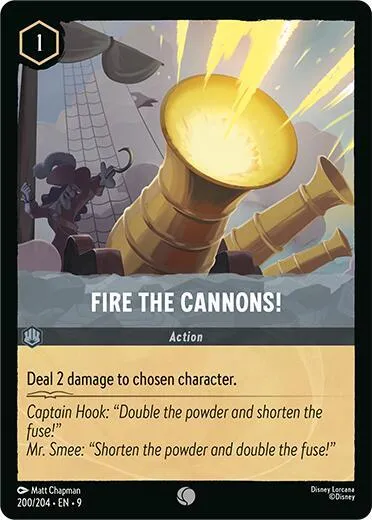 Fire the Cannons! - Cold Foil