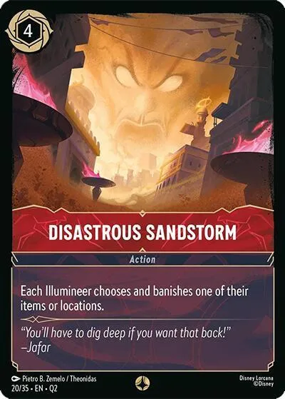 Disastrous Sandstorm - Normal Disastrous Sandstorm