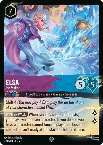 Elsa - Ice Maker - Cold Foil Elsa Ice Maker