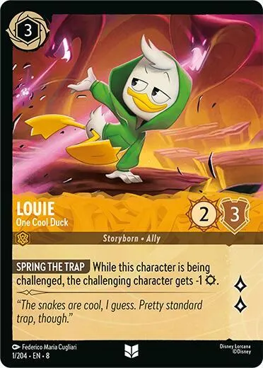 Louie - One Cool Duck - Foil