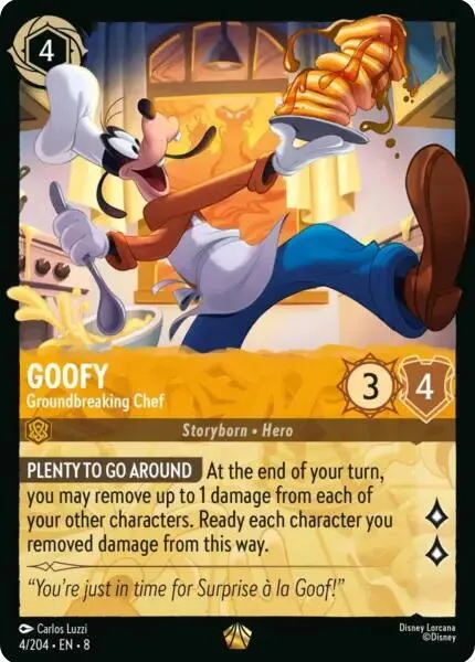 Goofy - Groundbreaking Chef - Cold Foil