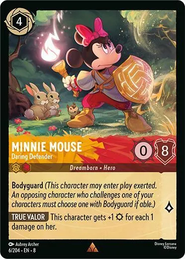 Minnie Mouse - Daring Defender - Cold Foil