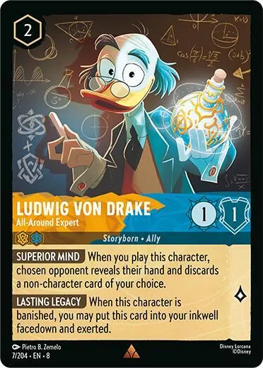 Ludwig Von Drake - All-Around Expert - Cold Foil