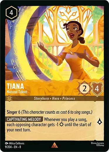 Tiana - Natural Talent - Cold Foil