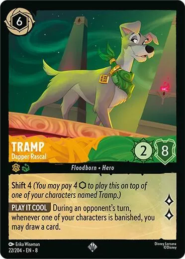 Tramp - Dapper Rascal - Cold Foil