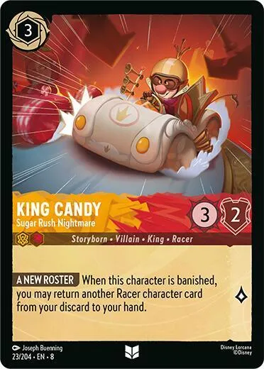 King Candy - Sugar Rush Nightmare - Cold Foil