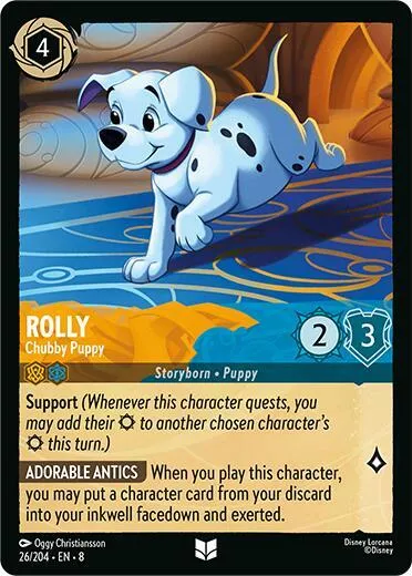 Rolly - Chubby Puppy - Cold Foil