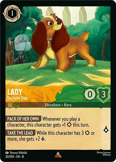 Lady - Decisive Dog - Cold Foil