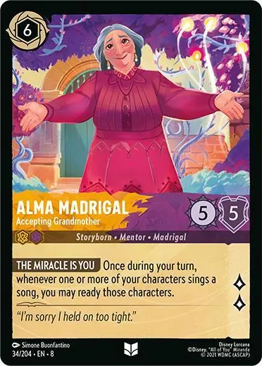Alma Madrigal - Accepting Grandmother - Cold Foil